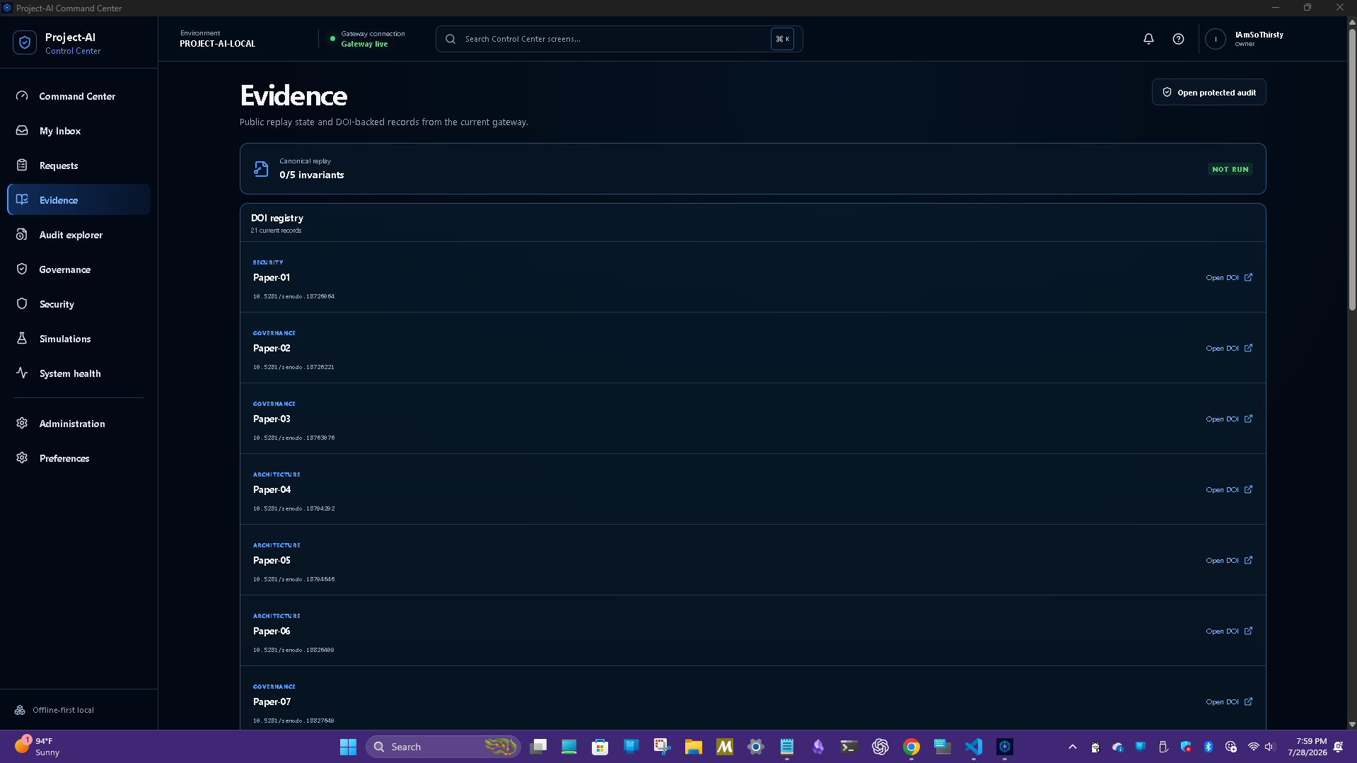 Evidence